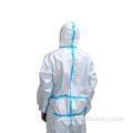 Bảo vệ cơ thể Hóa chất dùng một lần Coverall Bảo vệ phù hợp